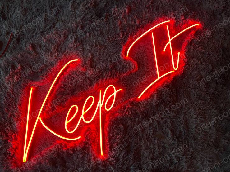 Keep It & Smoothazfck | LED Neon Sign