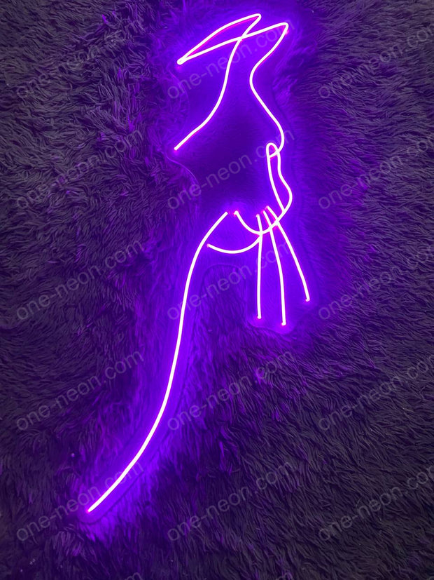 Cat Line Art | LED Neon Sign
