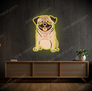 Pug Full Body  | LED Neon Sign