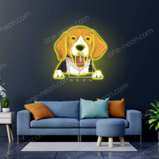 Beagle | LED Neon Sign