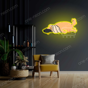 Afghan Hound Sleeping | LED Neon Sign