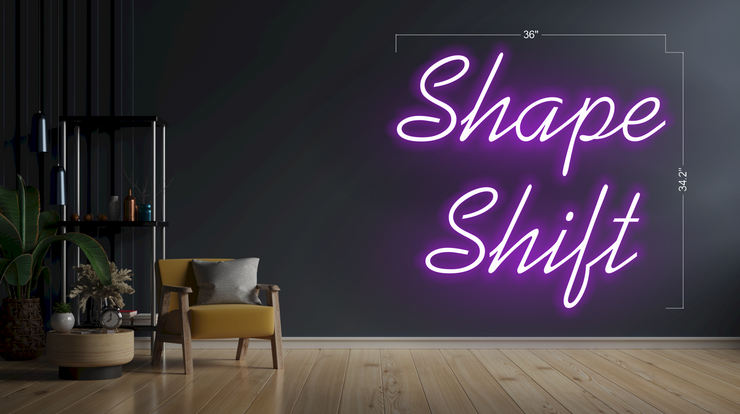 ShapeShift | LED Neon Sign