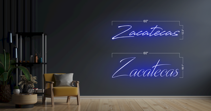 Zacatecas | LED Neon Sign