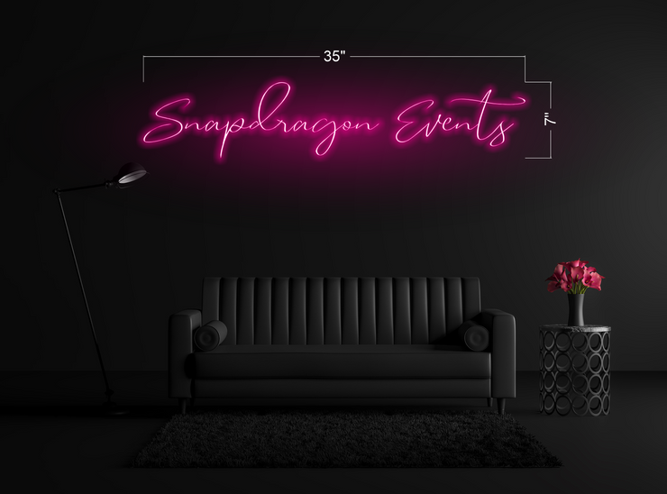 Snapdragon Events | LED Neon Sign