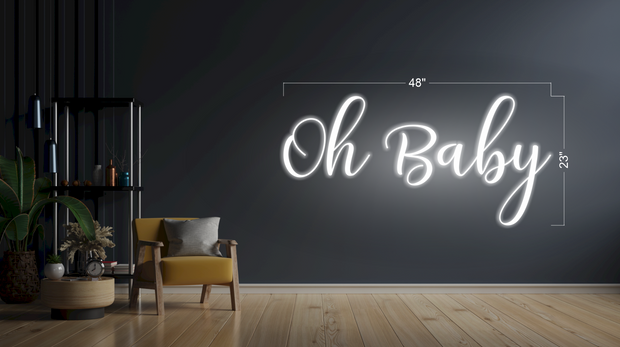 Oh Baby | LED Neon Sign