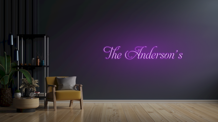 The Anderson’s | LED Neon Sign