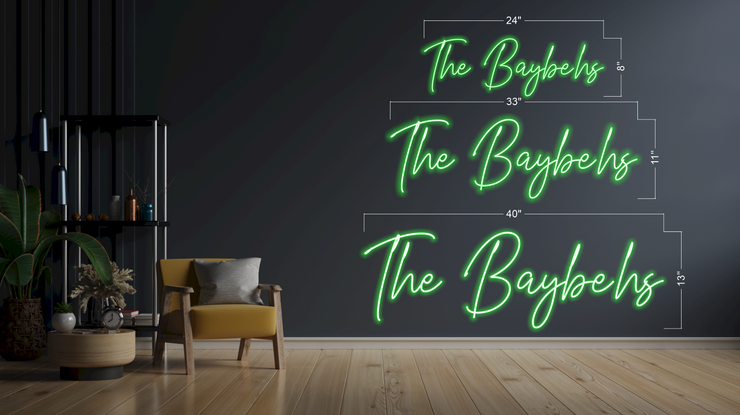 The Baybehs | LED Neon Sign