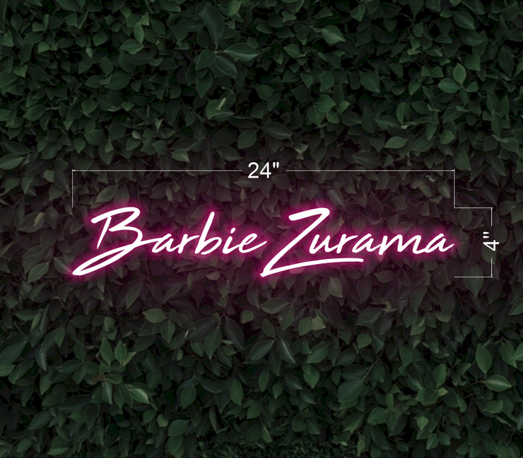 Barbie Zurama | LED Neon Sign