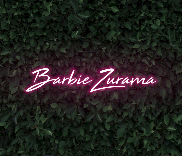 Barbie Zurama | LED Neon Sign
