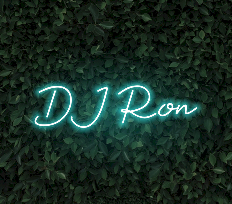 DJ Ron | LED Neon Sign
