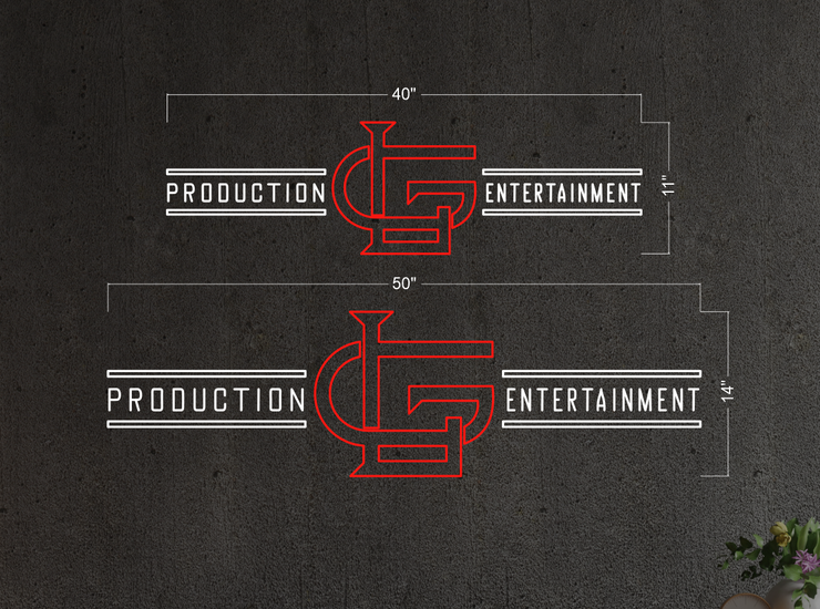 LG Production Entertainment | LED Neon Sign
