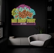 Oceans Floor Frags & Ms Reef Fest | LED Neon Sign