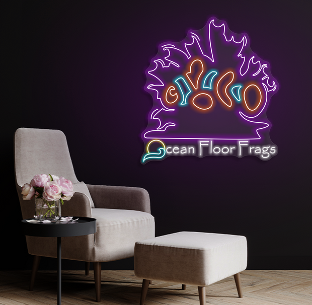 Oceans Floor Frags & Ms Reef Fest | LED Neon Sign