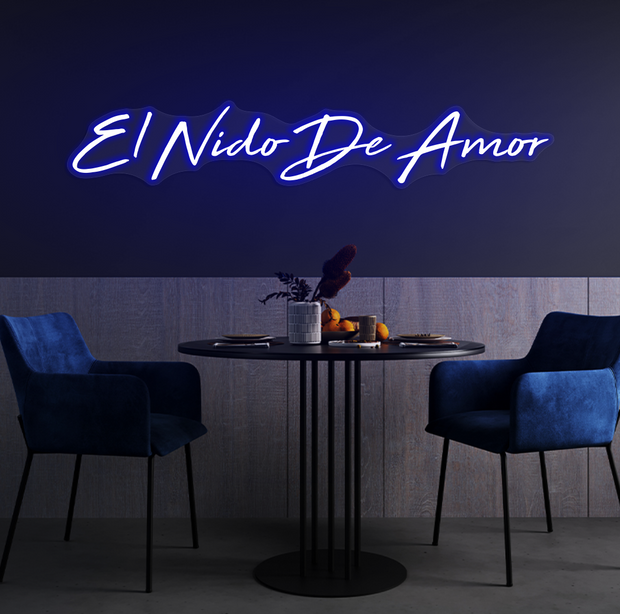 El NIDO DE AMOR | LED Neon Sign