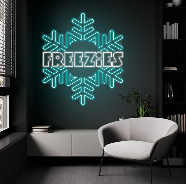 Freezies Logo | LED Neon Sign