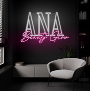 Ana Beauty Glow | LED Neon Sign