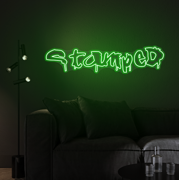 Dripping Stamped | LED Neon Sign