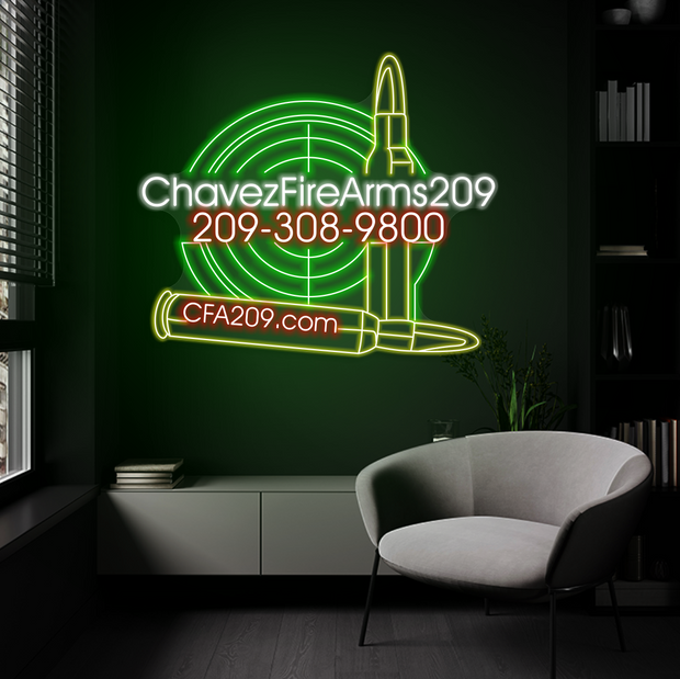 ChavezFireArms209 | LED Neon Sign