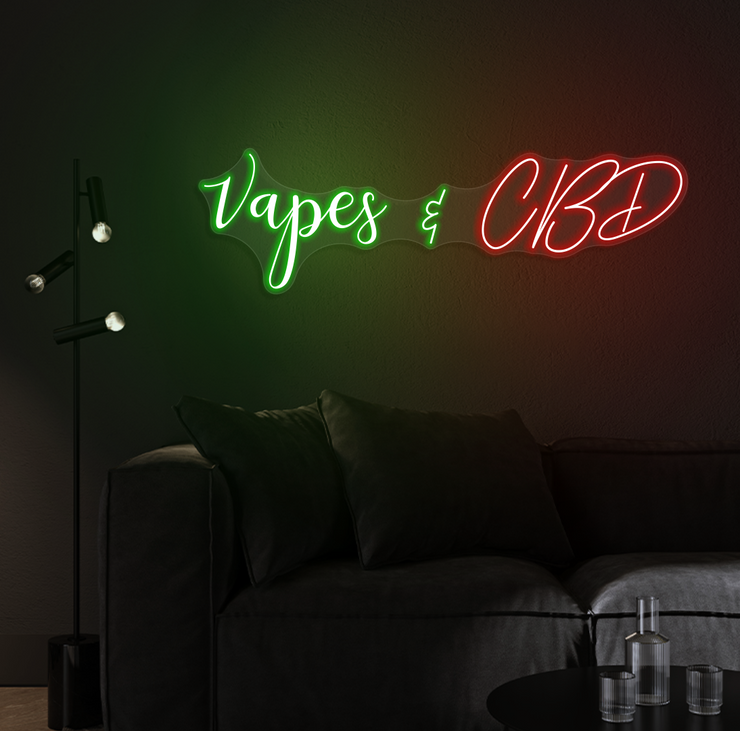 Vapes & CBD | LED Neon Sign