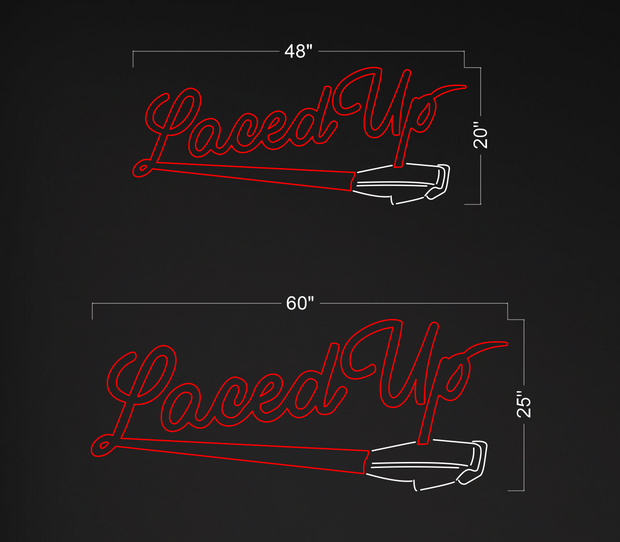 Laced Up | LED Neon Sign