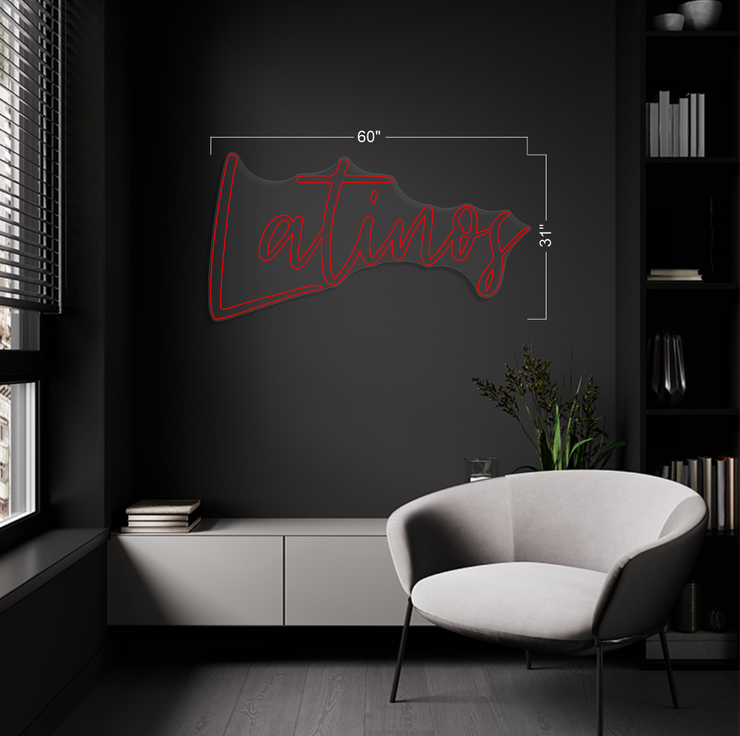 Latinos Tattoo | LED Neon Sign