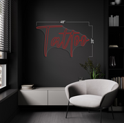 Latinos Tattoo | LED Neon Sign