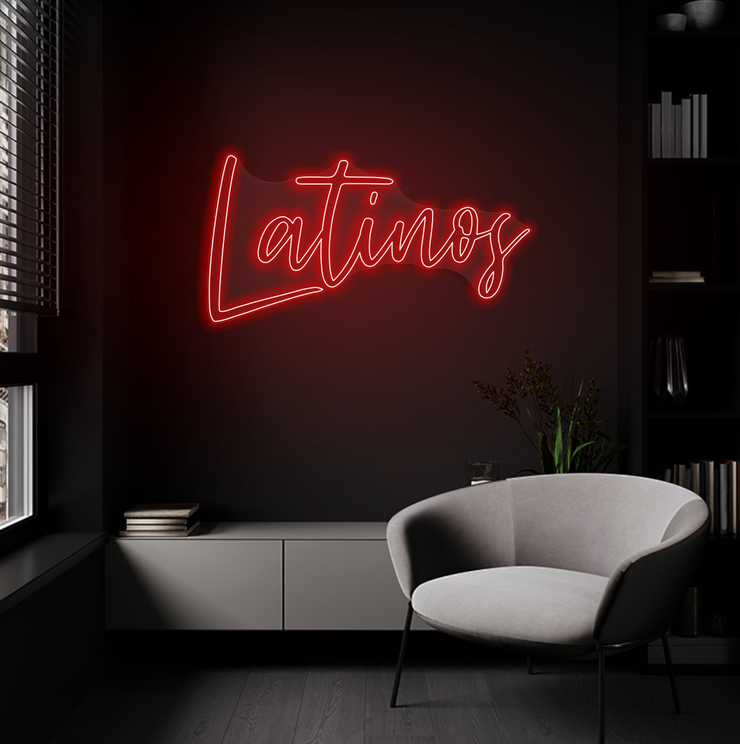 Latinos Tattoo | LED Neon Sign