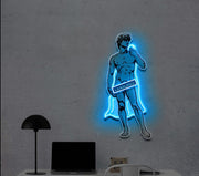Shameless David | Neon Acrylic Art Work
