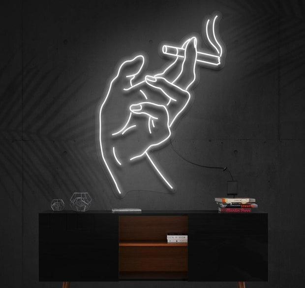 Smoker's Hand | LED Neon Sign