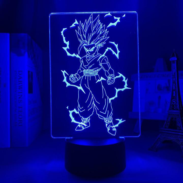 Son Gohan Super Saiyan 2 Anime - LED Lamp (Dragon Ball Z)