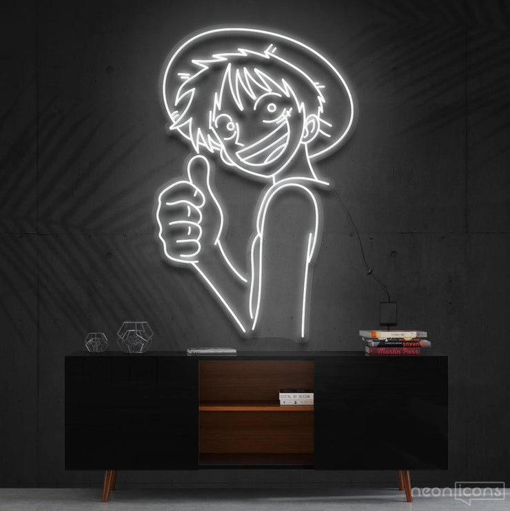 Straw hat Luffy - One Piece | LED Neon Sign