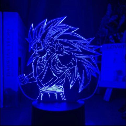 Super Saiyan 3 Goku Anime - LED Lamp (Dragon Ball Z)