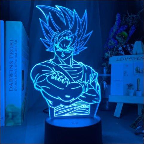 Super Saiyan Goku Anime - LED Lamp (Dragon Ball Z)