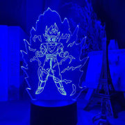 Super Saiyan Goku Powering Up Anime - LED Lamp (Dragon Ball Z)