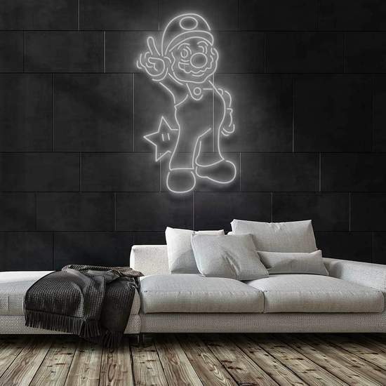 Mario | Game Neon Sign