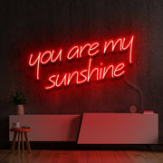 YOU ARE MY SUNSHINE | LED Neon Sign