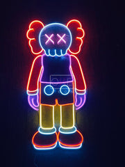Colorful Kaws | LED Neon Sign