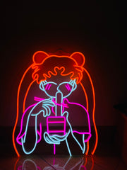 Pretty Soldier Sailor Moon | LED Neon Sign