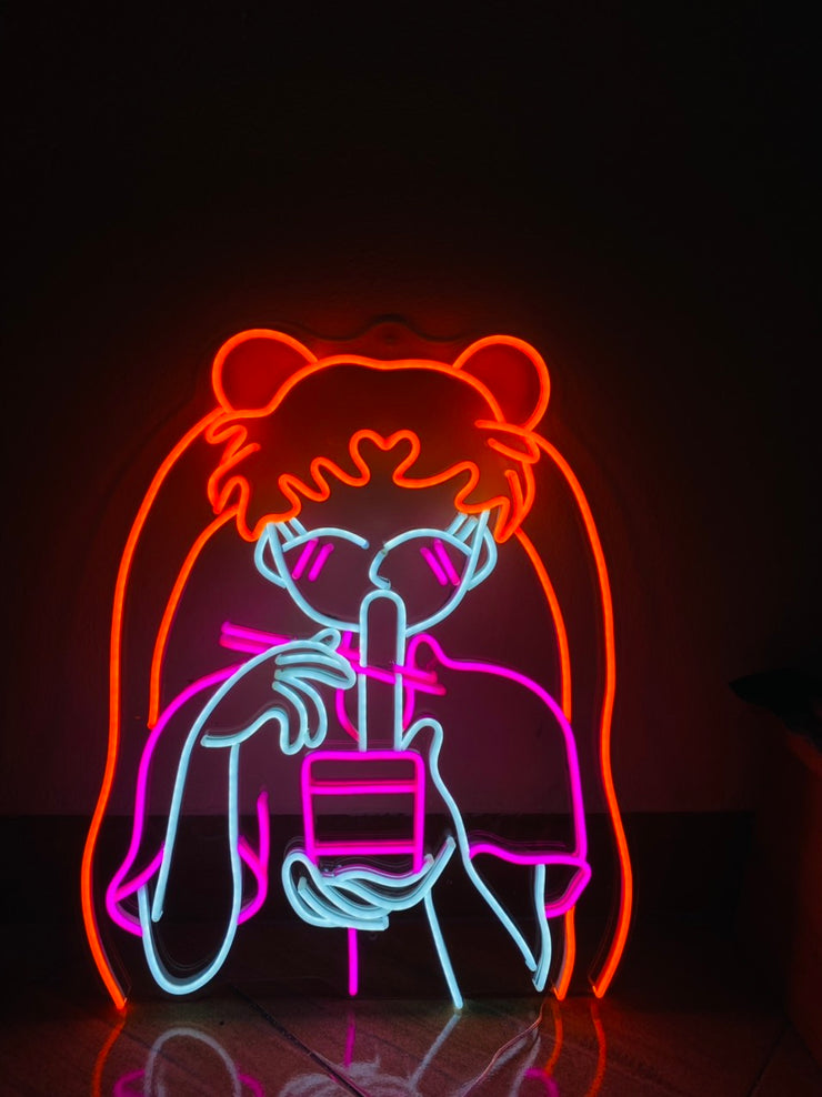 Pretty Soldier Sailor Moon | LED Neon Sign