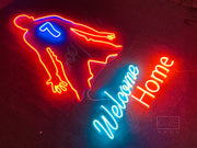 Welcome Home CR7 | LED Neon Sign