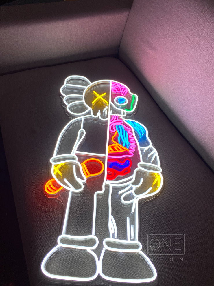 KAWS Zombie  | LED Neon Sign