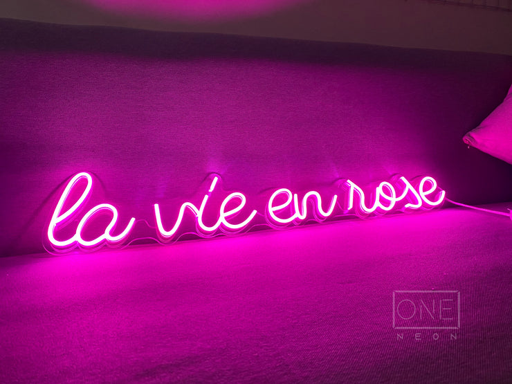 La vie en rose | LED Neon Sign