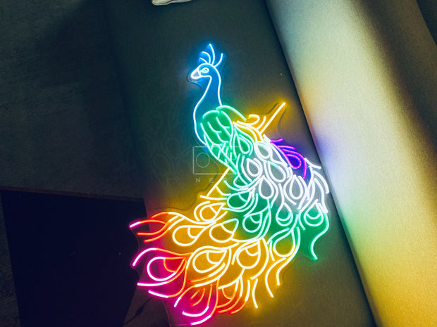 Peacock | LED Neon Sign
