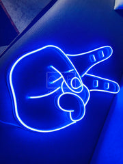 Peace Hand | LED Neon Sign