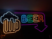 Glass Of Beer | LED Neon Sign