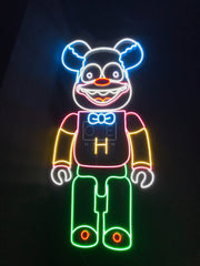 Bearbrick KAWS Joker | LED Neon Sign