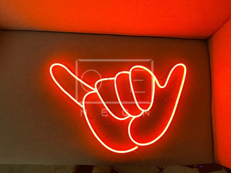Shaka Hand | LED Neon Sign