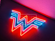 Wonder Woman Logo | LED Neon Sign