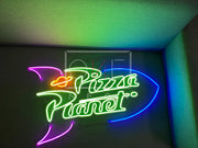Pizza Planet Rocket | LED Neon Sign