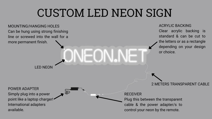 Rem | LED Neon Sign